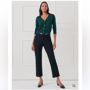 J. McLaughlin Deanne Pants Size 14 in Black